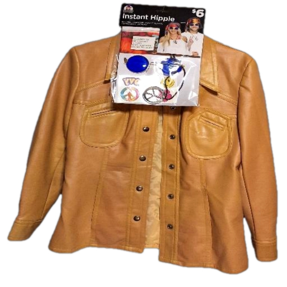 Celebrate Halloween in Style with This Hippie Costume and Wig Bundle! - Picture 4 of 4